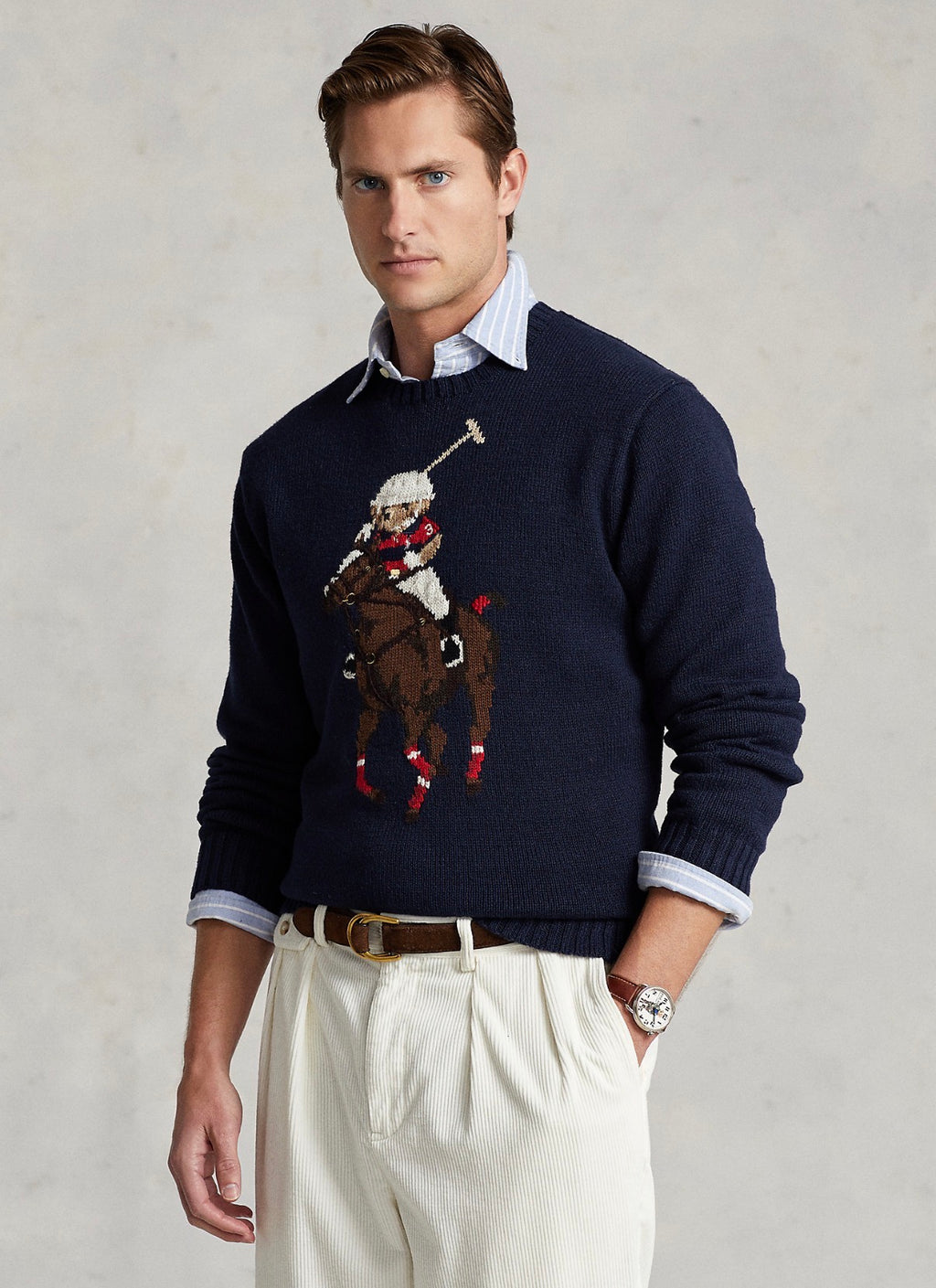 Polo Ralph Lauren Bear & Big Pony Knitted Sweater