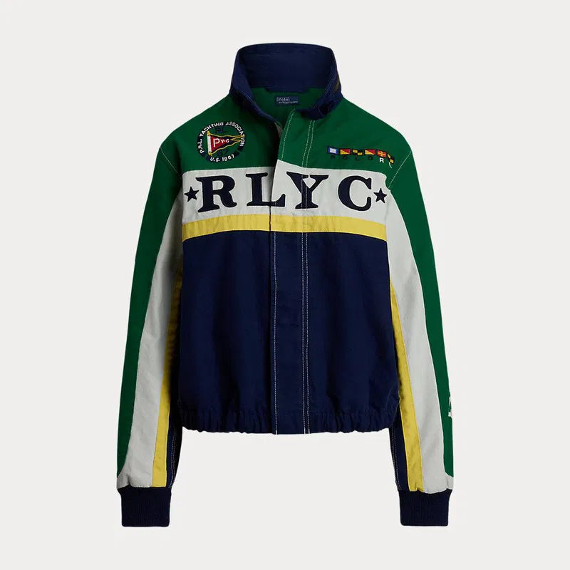 Polo Ralph Lauren Women’s Logo Canvas Racing Jacket