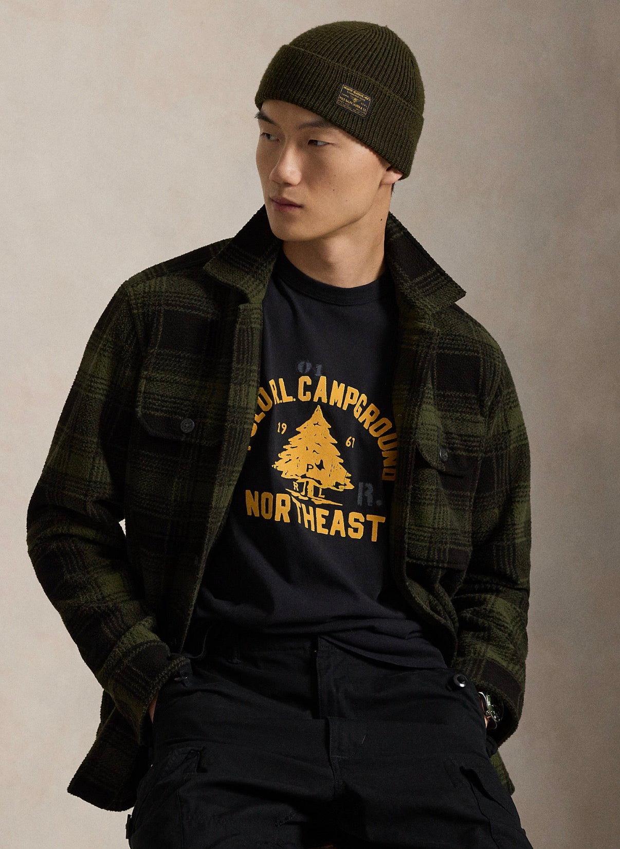 Polo Ralph Lauren Campground NorthEast Classic Fit Jersey Graphic T-Shirt