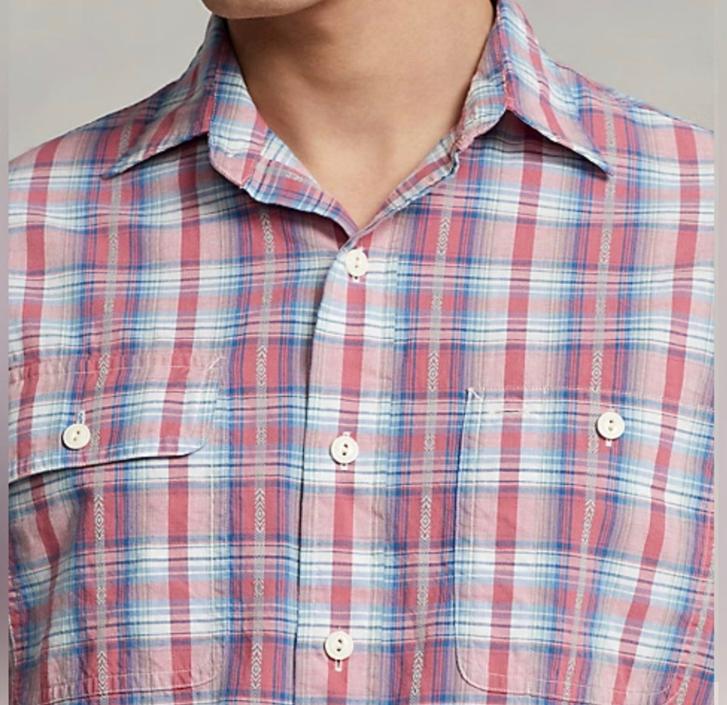 Polo Ralph Lauren Classic Fit Plaid Dobby Workshirt