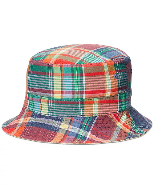Polo Ralph Lauren Men's Reversible Madras Bucket Hat