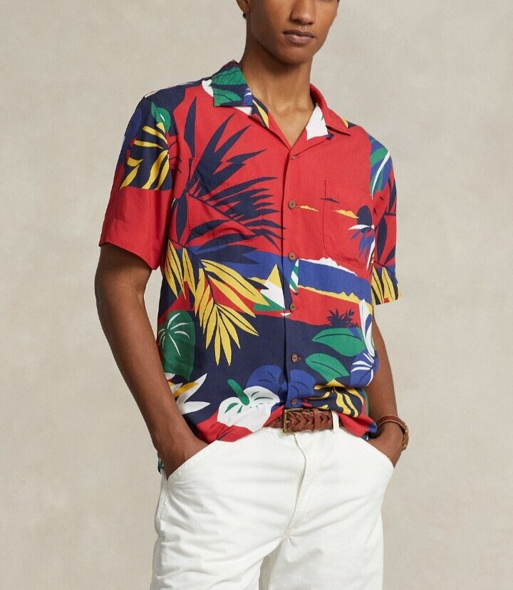 Polo Ralph Lauren
Classic Fit Hoffman Print Camp Shirt