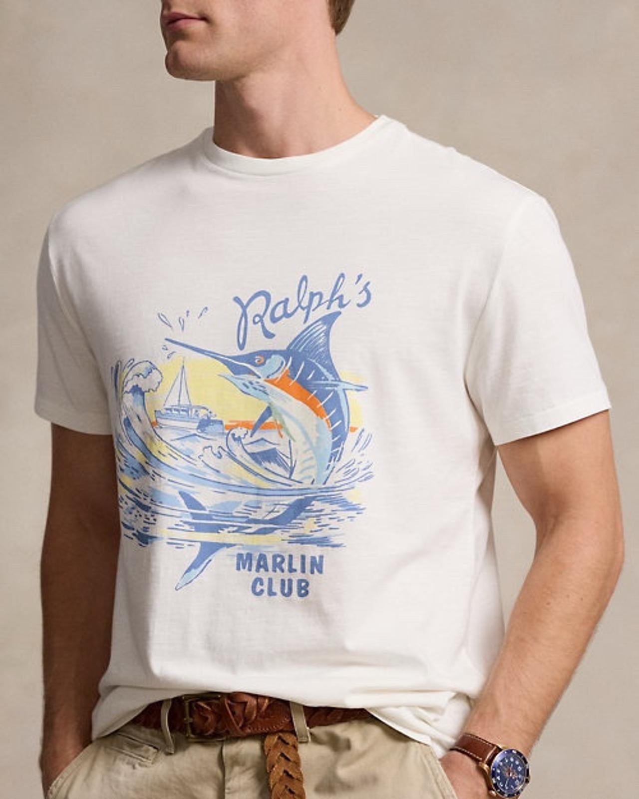 Polo Ralph Lauren Marlin-Graphic Cotton Jersey Tee