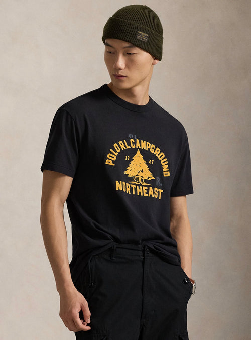 Polo Ralph Lauren Campground NorthEast Classic Fit Jersey Graphic T-Shirt
