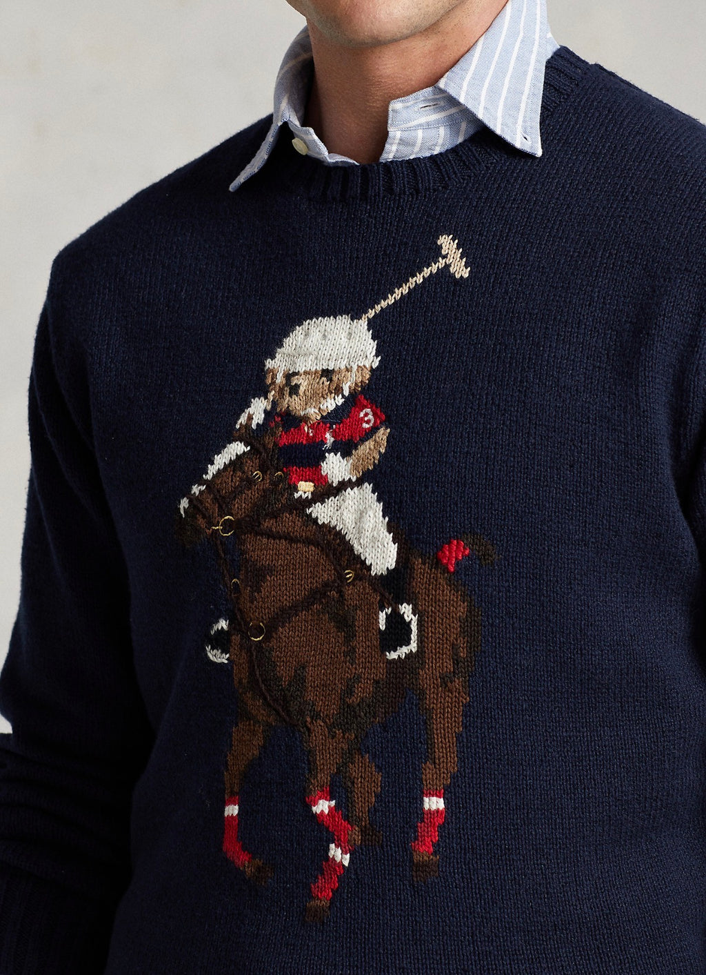 Polo Ralph Lauren Bear & Big Pony Knitted Sweater