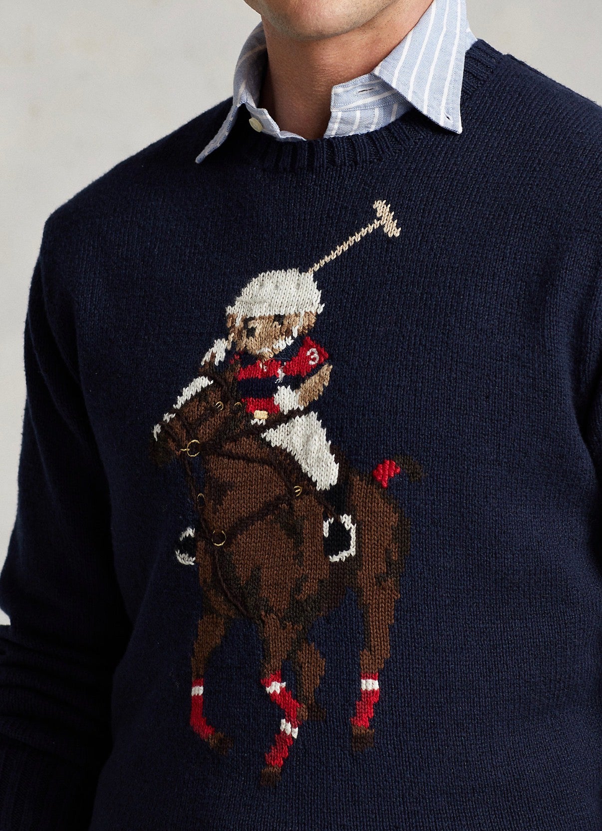 Polo Ralph Lauren Bear & Big Pony Knitted Sweater