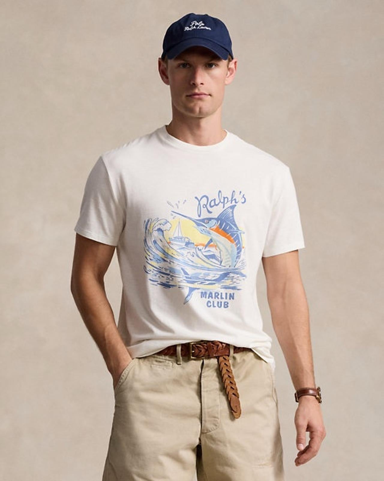 Polo Ralph Lauren Marlin-Graphic Cotton Jersey Tee