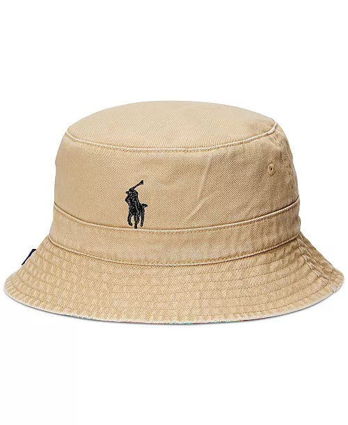 Polo Ralph Lauren Men's Reversible Madras Bucket Hat